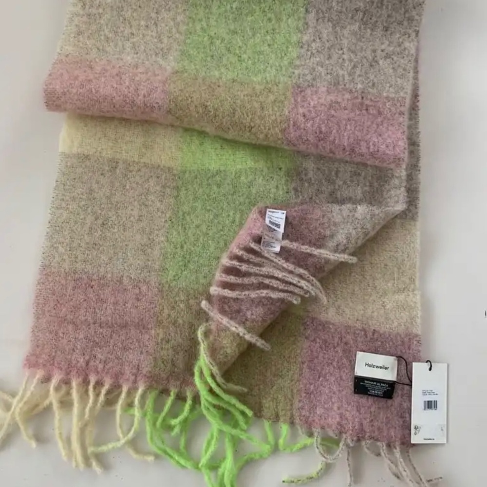Holzweiler mohair alpaca scarf New with a tag. Made in Italy.